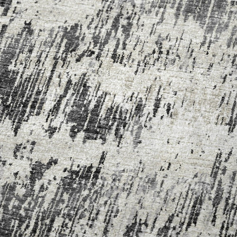 50" X 70" Gray And Silver Abstract Plush Throw Blanket HomeRoots