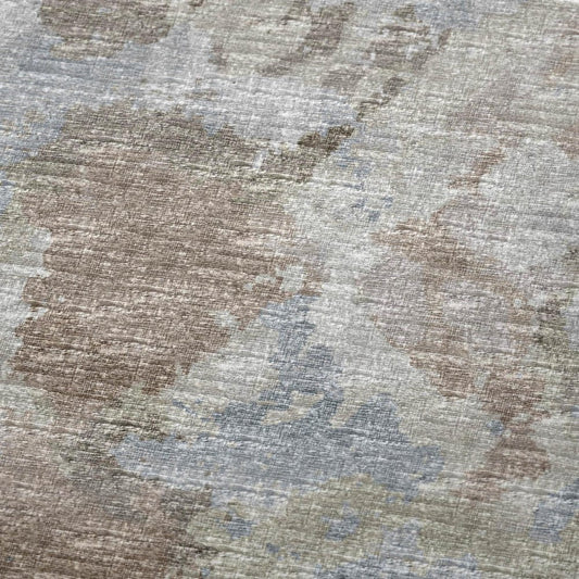 50" X 70" Gray And Coffee Abstract Plush Throw Blanket HomeRoots