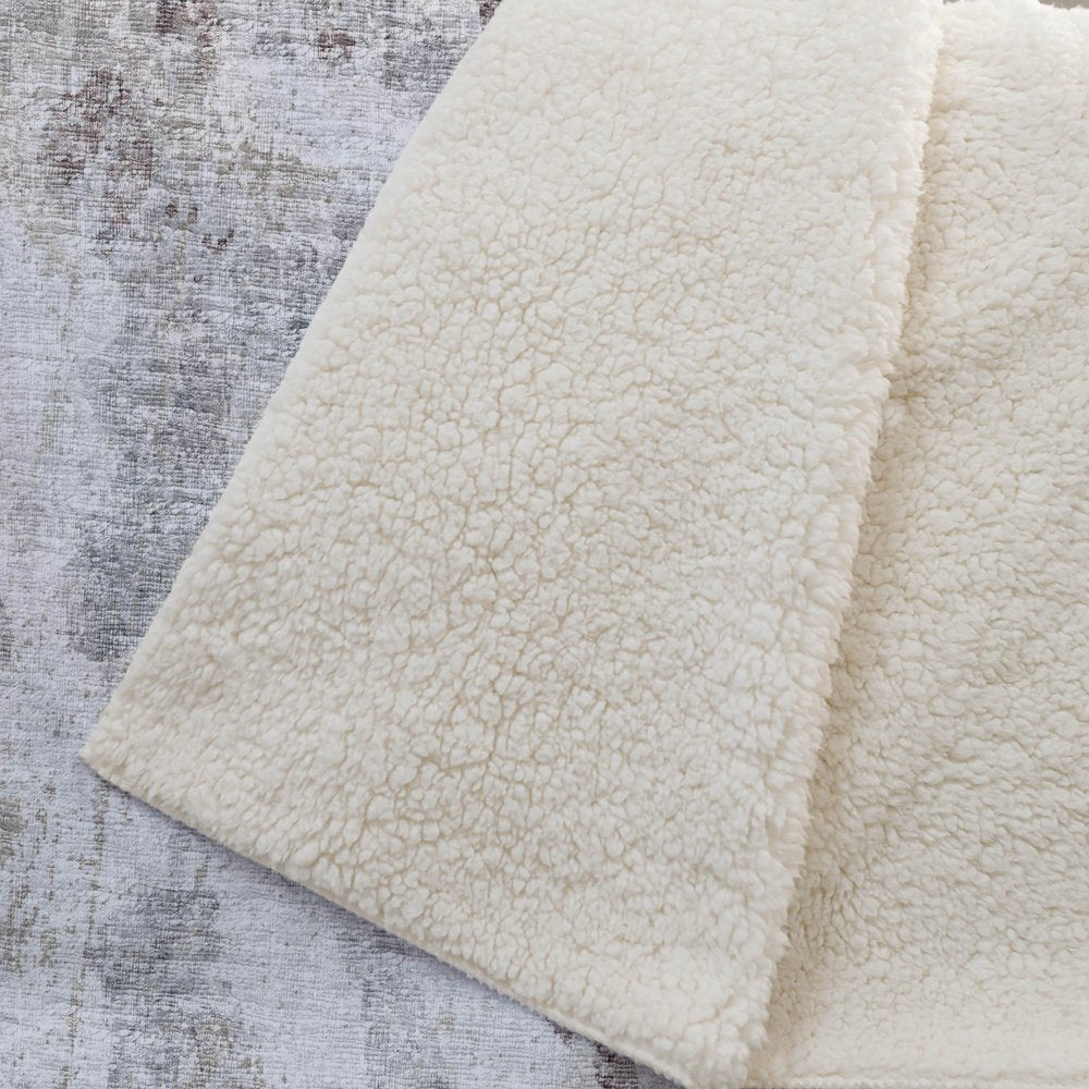 50" X 70" Plum Ivory And Gray Abstract Plush Throw Blanket HomeRoots