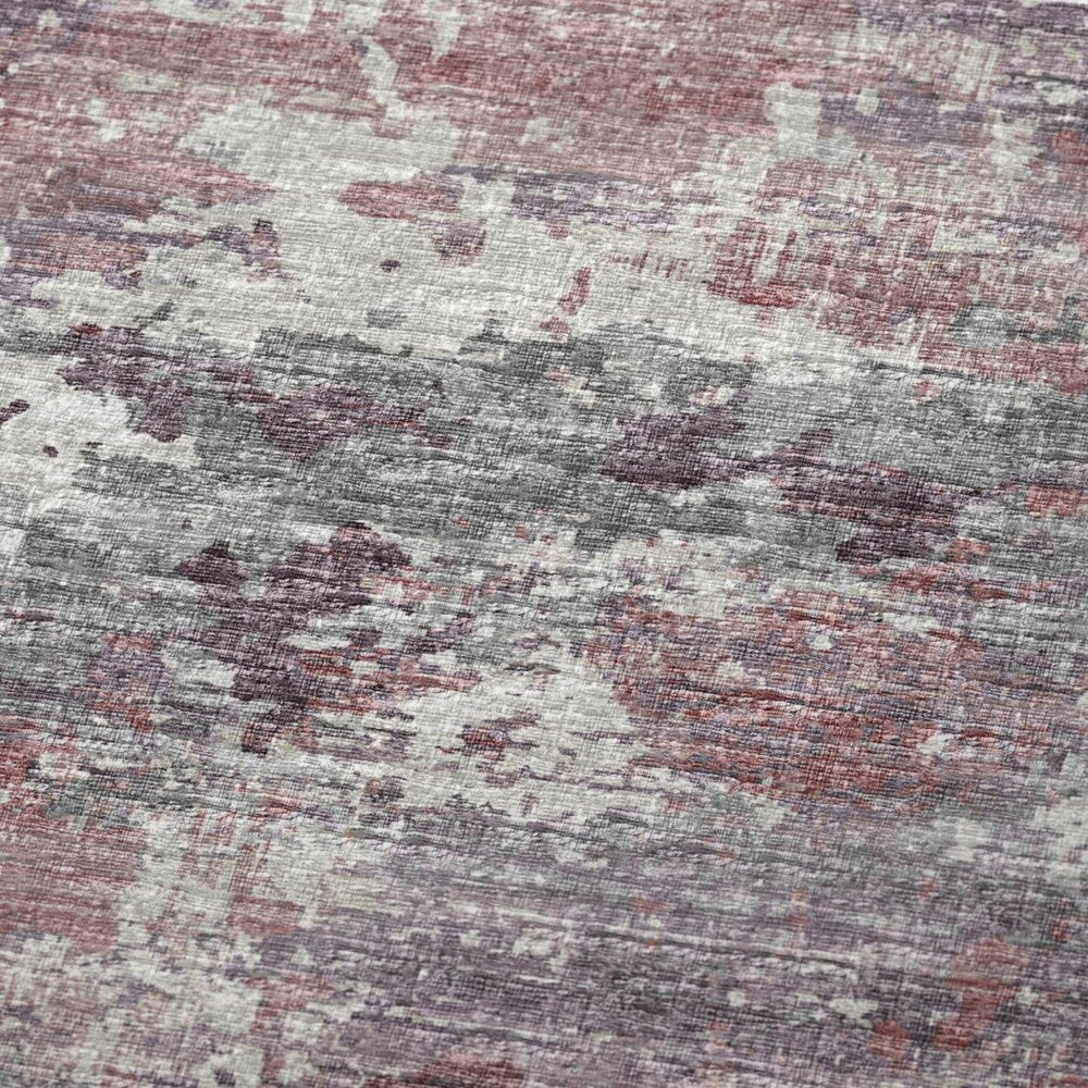 50" X 70" Pink Silver And Gray Abstract Plush Throw Blanket HomeRoots