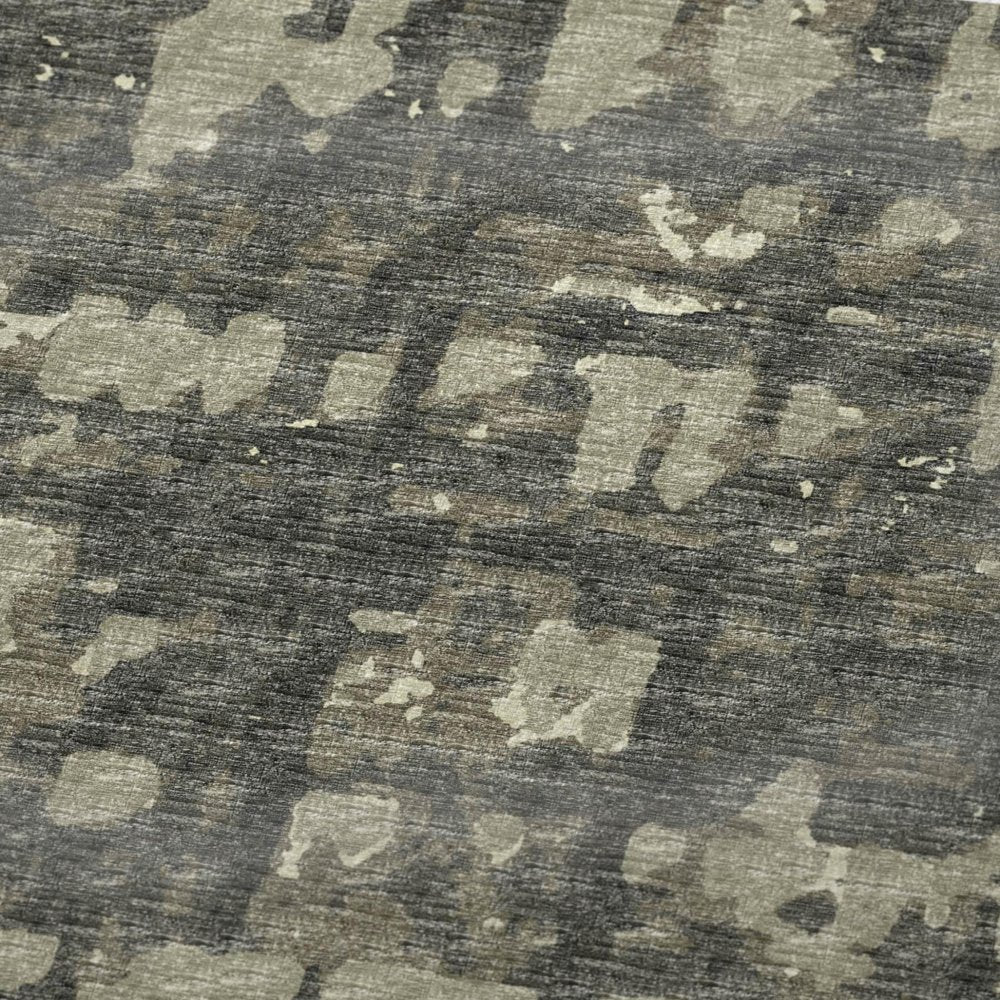 50" X 70" Coffee And Beige Abstract Polyester Woven Plush Throw Blanket HomeRoots