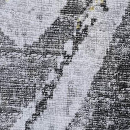 50" X 70" Gold And Gray Abstract Polyester Woven Plush Throw Blanket HomeRoots