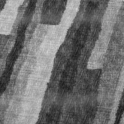 50" X 70" Charcoal And Gray Abstract Plush Throw Blanket HomeRoots