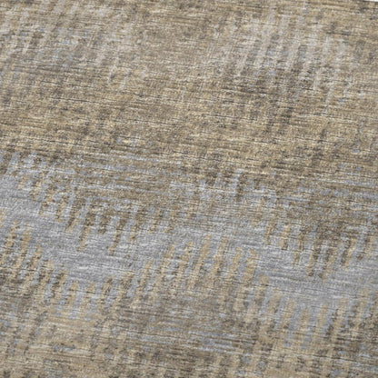 50" X 70" Chocolate And Beige Geometric Plush Throw Blanket HomeRoots