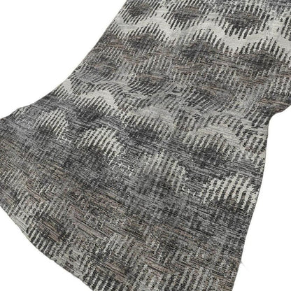 50" X 70" Charcoal And Gray Geometric Plush Throw Blanket HomeRoots