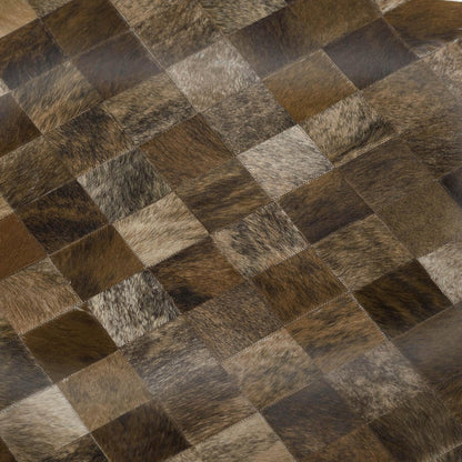 50" X 70" Brown Beige And Ivory Geometric Microfiber Plush Throw Blanket HomeRoots