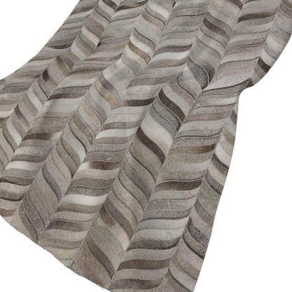 50" X 70" Gray Ivory And Beige Abstract Plush Throw Blanket HomeRoots