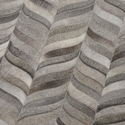 50" X 70" Gray Ivory And Beige Abstract Plush Throw Blanket HomeRoots