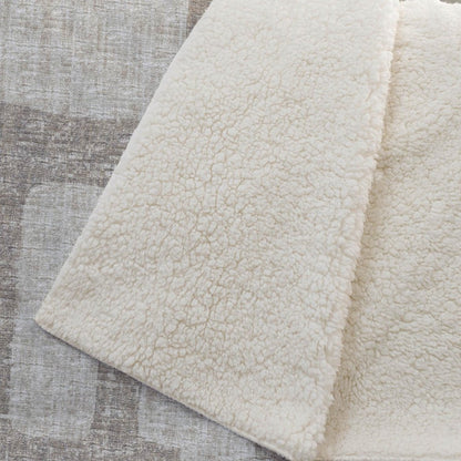 50" X 70" Taupe And Coffee Abstract Plush Throw Blanket HomeRoots