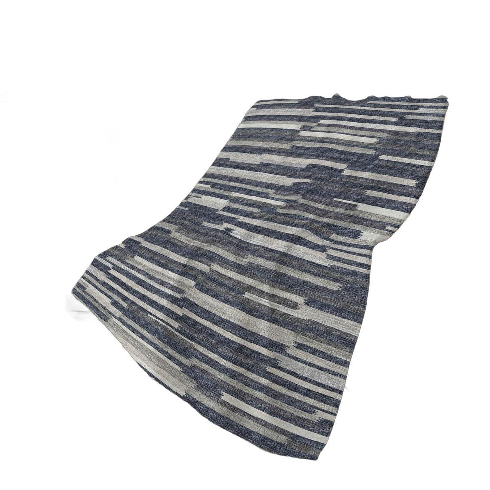 50" X 70" Gray And Charcoal Abstract Plush Throw Blanket HomeRoots