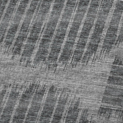 50" X 70" Charcoal And Gray Geometric Plush Throw Blanket HomeRoots