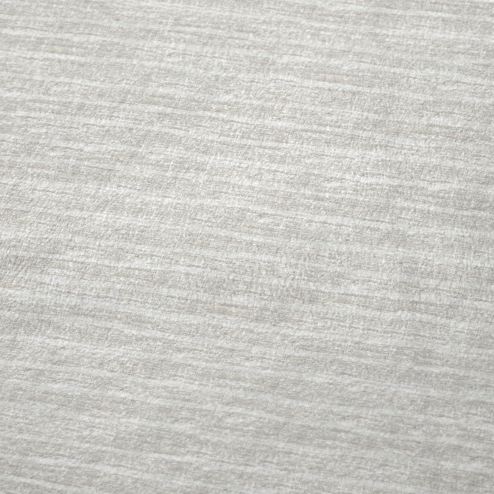 50" X 70" Linen And Ivory Microfiber Striped Plush Throw Blanket HomeRoots