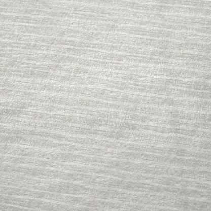 50" X 70" Linen And Ivory Microfiber Striped Plush Throw Blanket HomeRoots