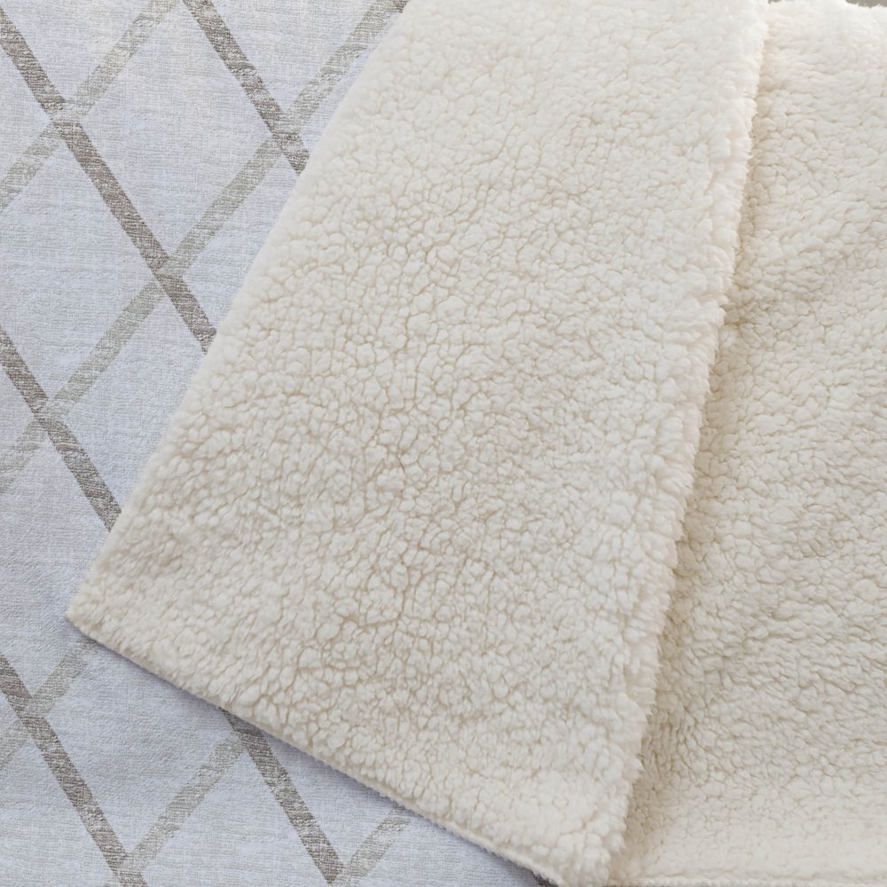 50" X 70" Ivory And Taupe Microfiber Geometric Plush Throw Blanket HomeRoots