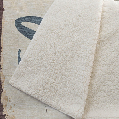 50" X 70" Beige Blue And Red Lobster Plush Throw Blanket HomeRoots