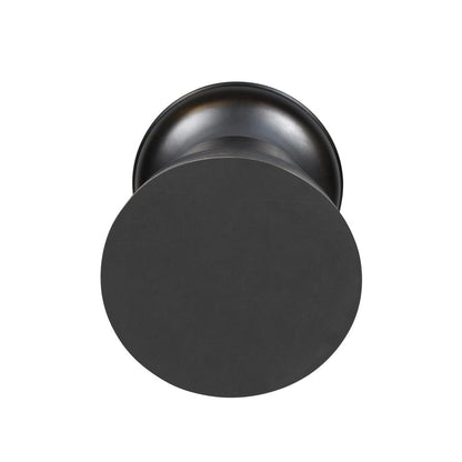 Black Iron and Metal Free Form Solid Furniture Set