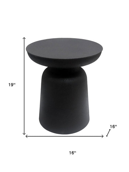Black Iron and Metal Free Form Solid Furniture Set