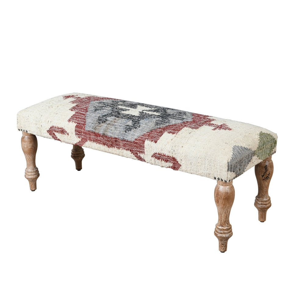 Beige Fabric and Solid Manufactured Wood Free Form Solid Furniture Set — view 2