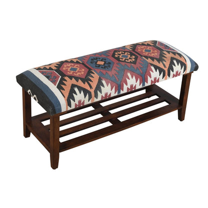 Brown Fabric and Solid Manufactured Wood Free Form Solid Furniture Set HomeRoots