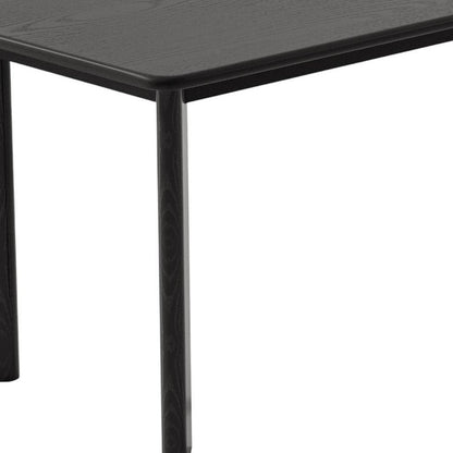 66" Brown Solid Wood Dining Table HomeRoots