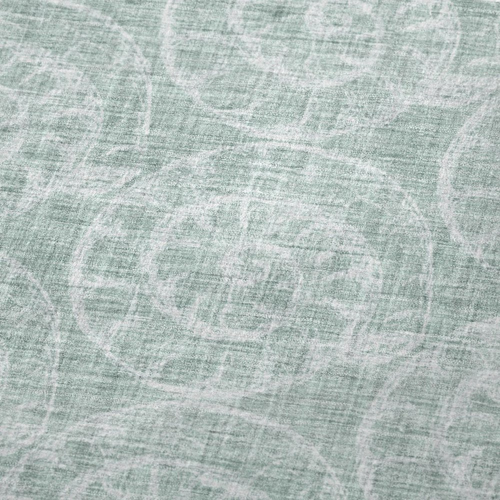 50" X 70" Green And Ivory Microfiber Animal Print Plush Throw Blanket HomeRoots