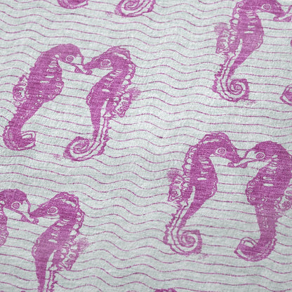 50" X 70" Pink And Silver Animal Print Plush Throw Blanket HomeRoots