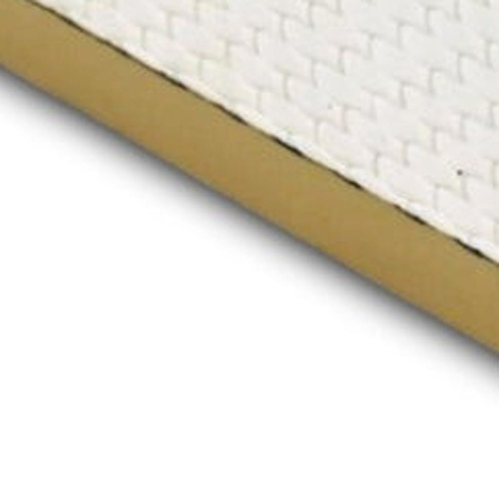 Set of Two White And Gold Nesting Decorative Storage Boxes With Lids HomeRoots