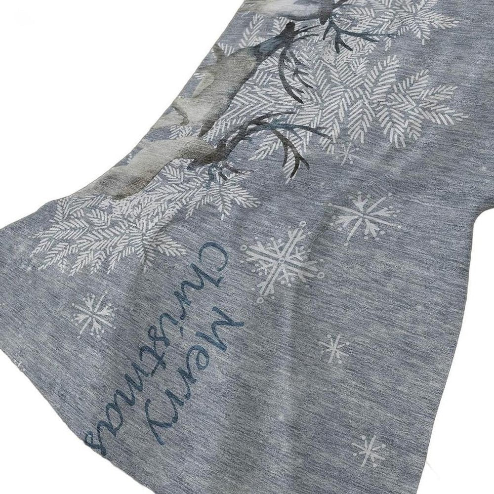 50" X 70" Gray And Silver Animal Print Plush Throw Blanket HomeRoots