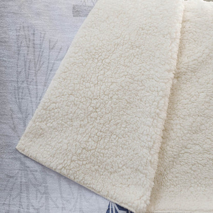 50" X 70" Blue Ivory And Red Microfiber Geometric Plush Throw Blanket HomeRoots