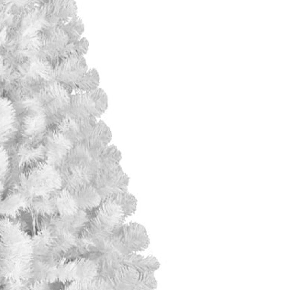 6' White Full Pine Christmas Tree — view 6