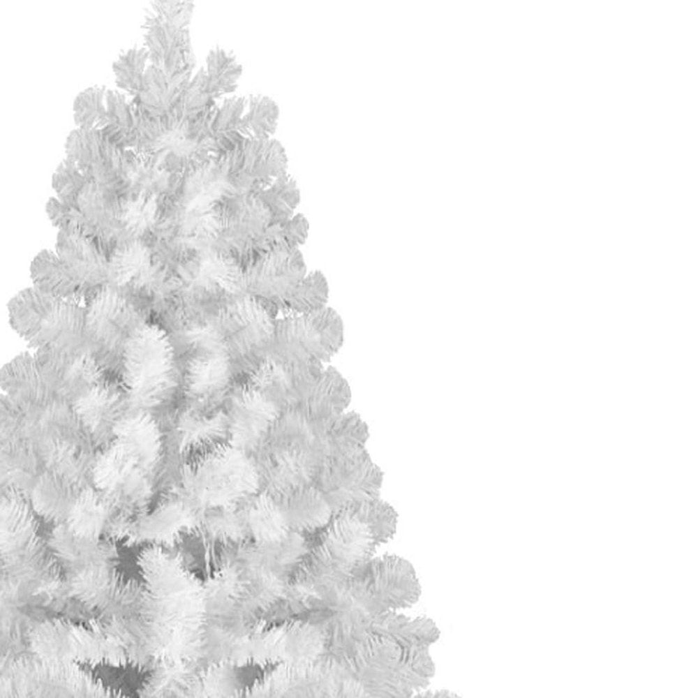 7' White Full Pine Christmas Tree HomeRoots
