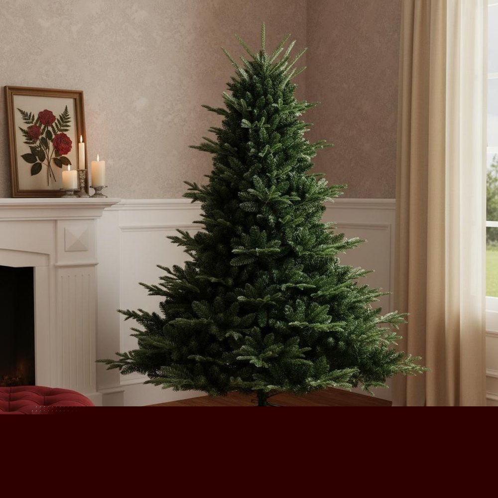 7.5' Full Pine Christmas Tree HomeRoots