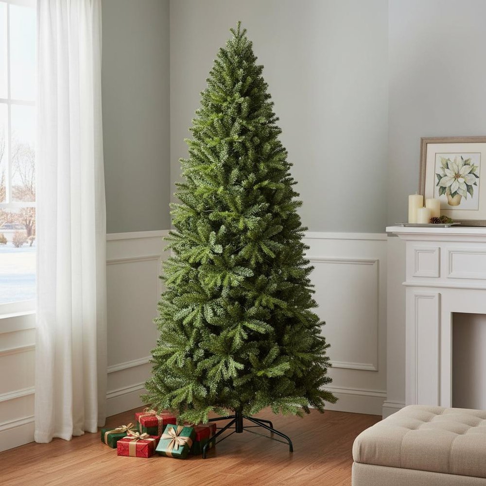 7.5' Slender Pine Christmas Tree — view 15