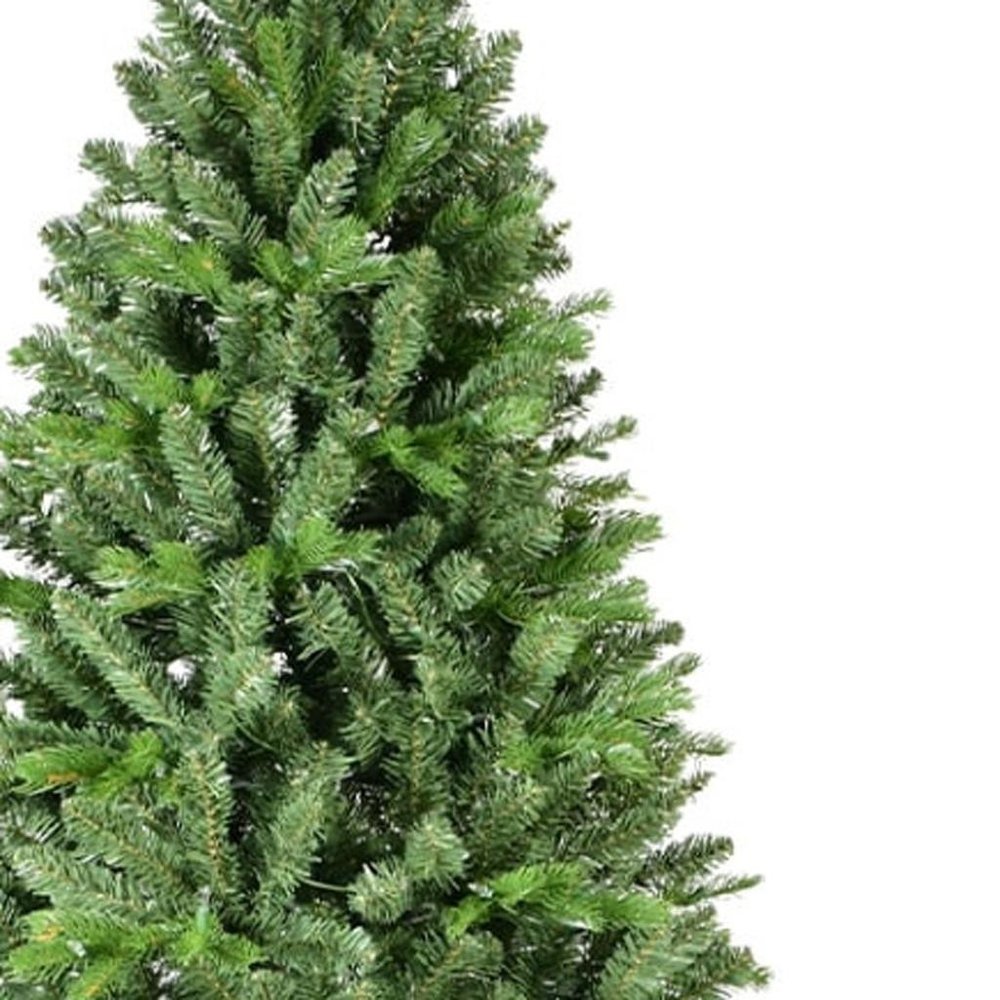 7' Pre Lit Full Pine Christmas Tree HomeRoots
