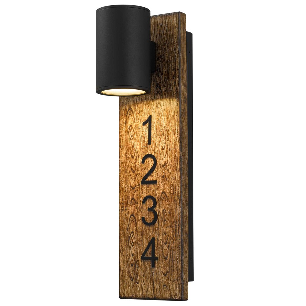 Black LED Dimmable Outdoor Hanging Light — view 1