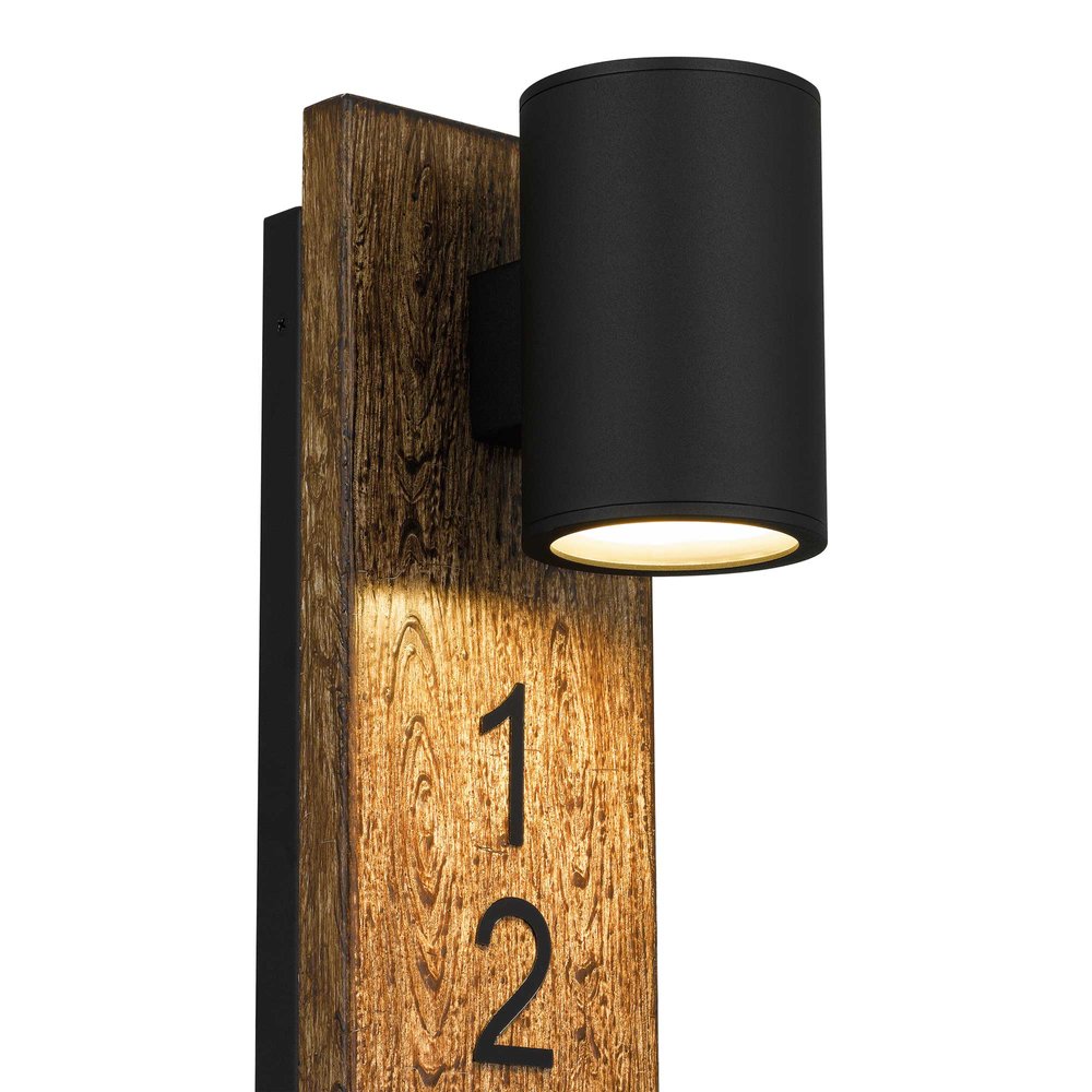 Black LED Dimmable Outdoor Hanging Light — view 5