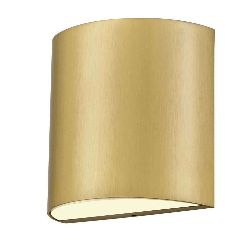 Brass LED Dimmable Outdoor Hanging Light — view 1