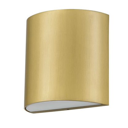 Brass LED Dimmable Outdoor Hanging Light HomeRoots