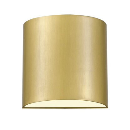 Brass LED Dimmable Outdoor Hanging Light HomeRoots