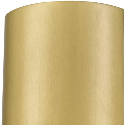 Brass LED Dimmable Outdoor Hanging Light HomeRoots