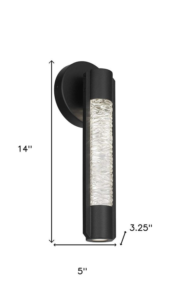 Black Water LED Dimmable Outdoor Hanging Light — view 8