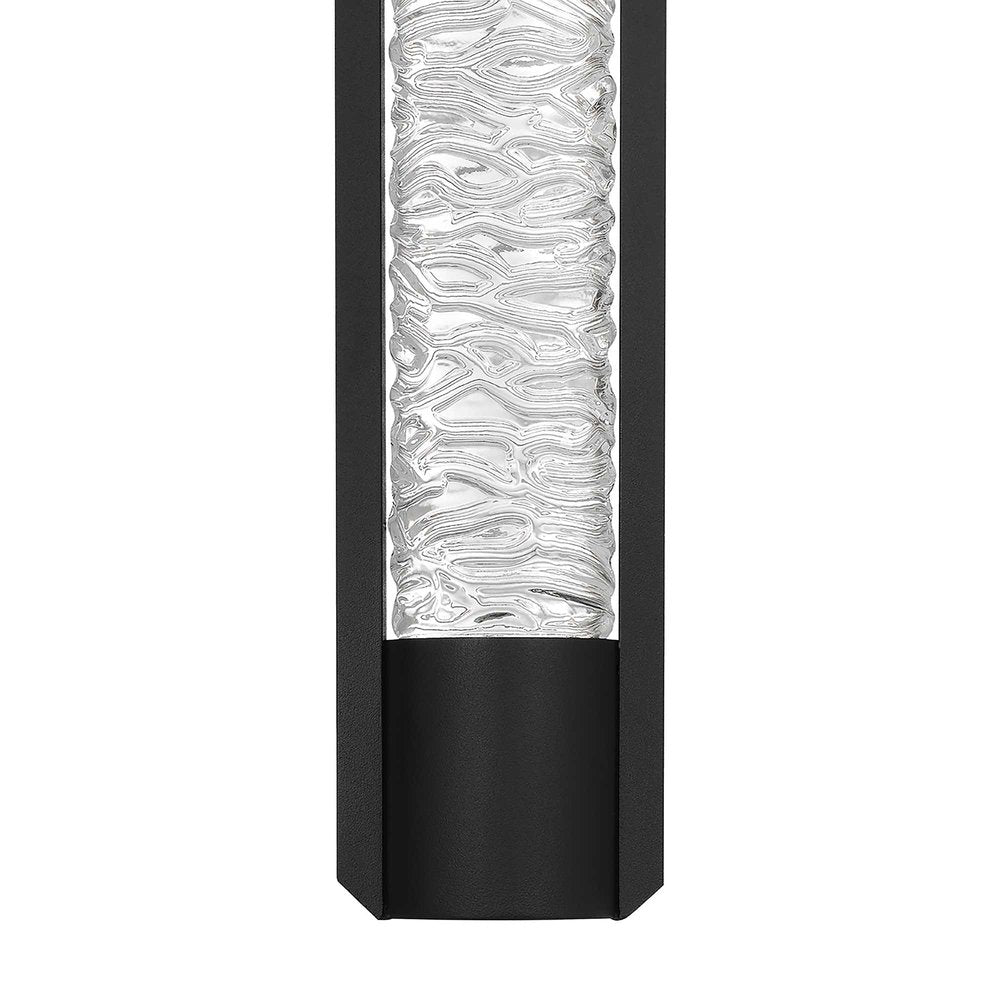 Black Water LED Dimmable Outdoor Hanging Light — view 5