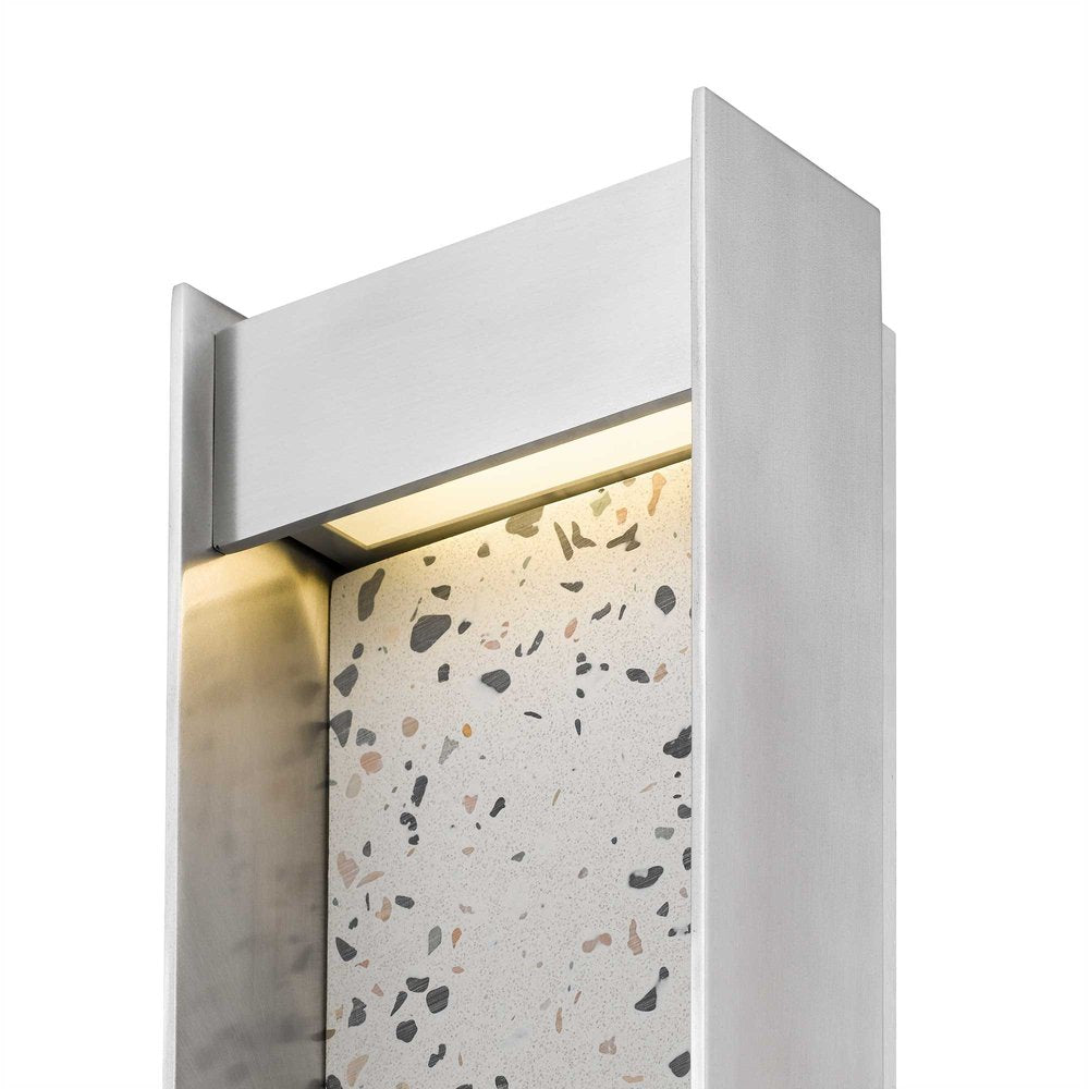 Silver LED Dimmable Outdoor Hanging Light — view 5