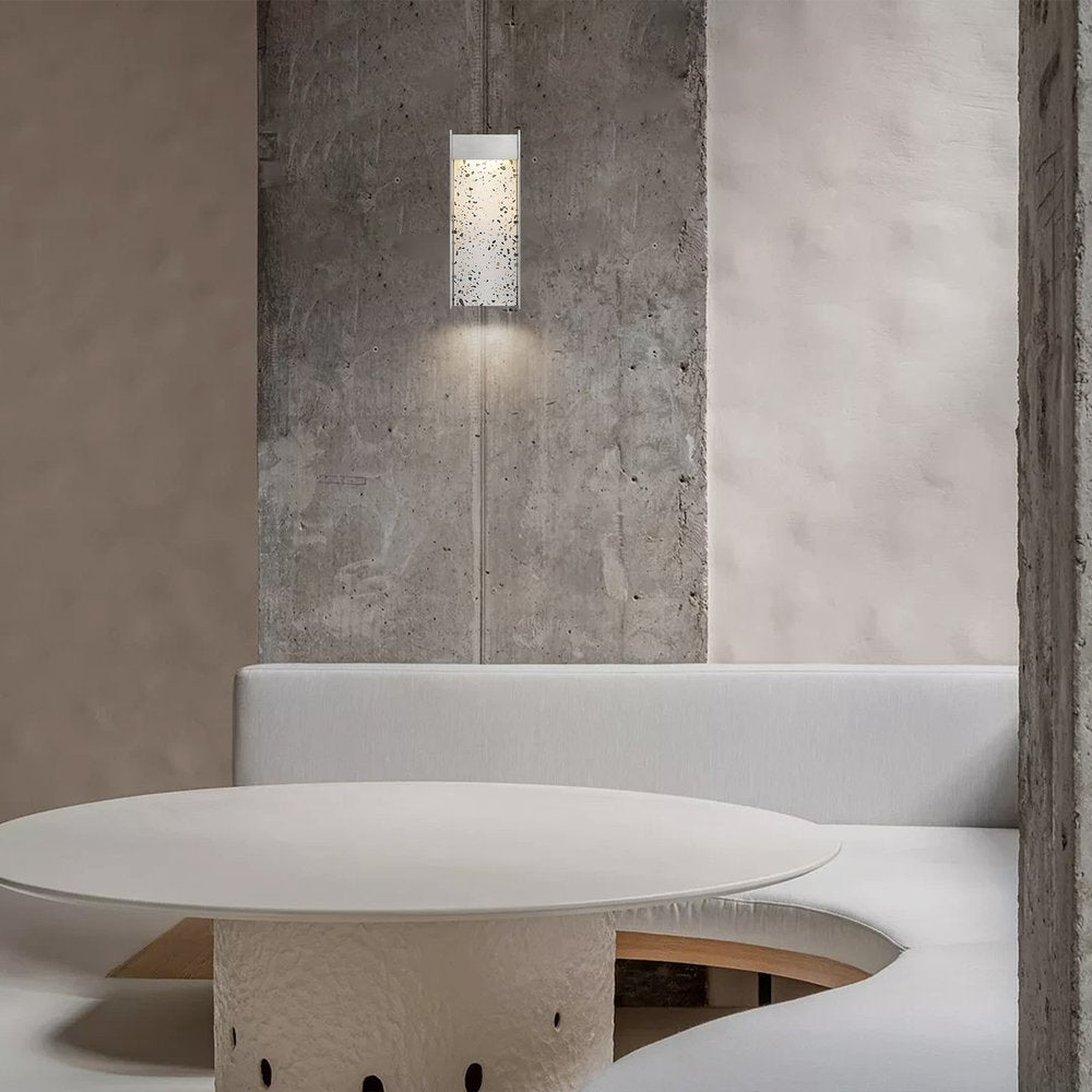 Silver LED Dimmable Outdoor Hanging Light — view 6