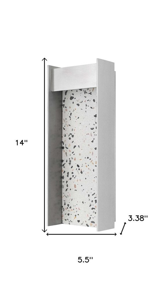 Silver LED Dimmable Outdoor Hanging Light — view 8