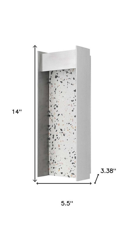Silver LED Dimmable Outdoor Hanging Light