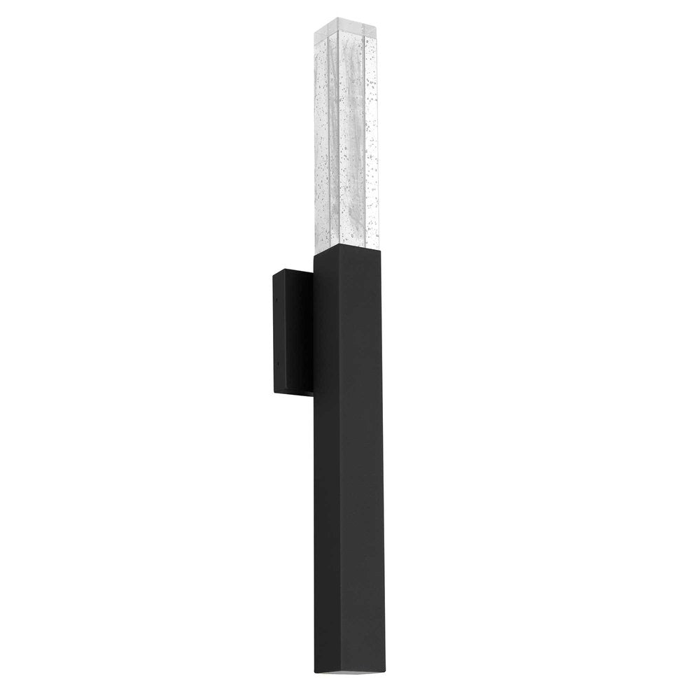 Black Transparent LED Dimmable Outdoor Hanging Light — view 2