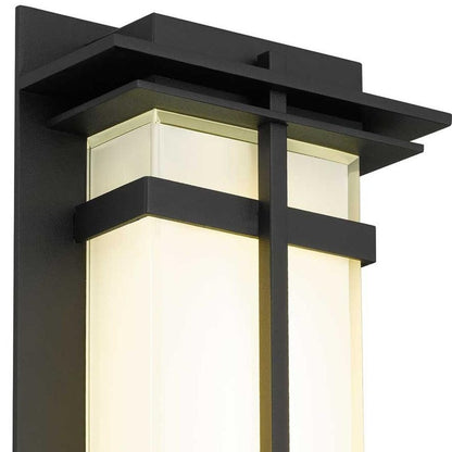 Black Colorful LED Dimmable Outdoor Hanging Light HomeRoots