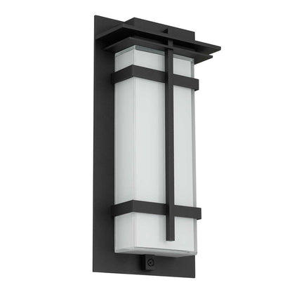 Black Colorful LED Dimmable Outdoor Hanging Light