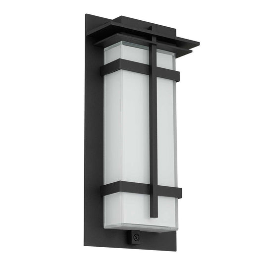 Black Colorful LED Dimmable Outdoor Hanging Light